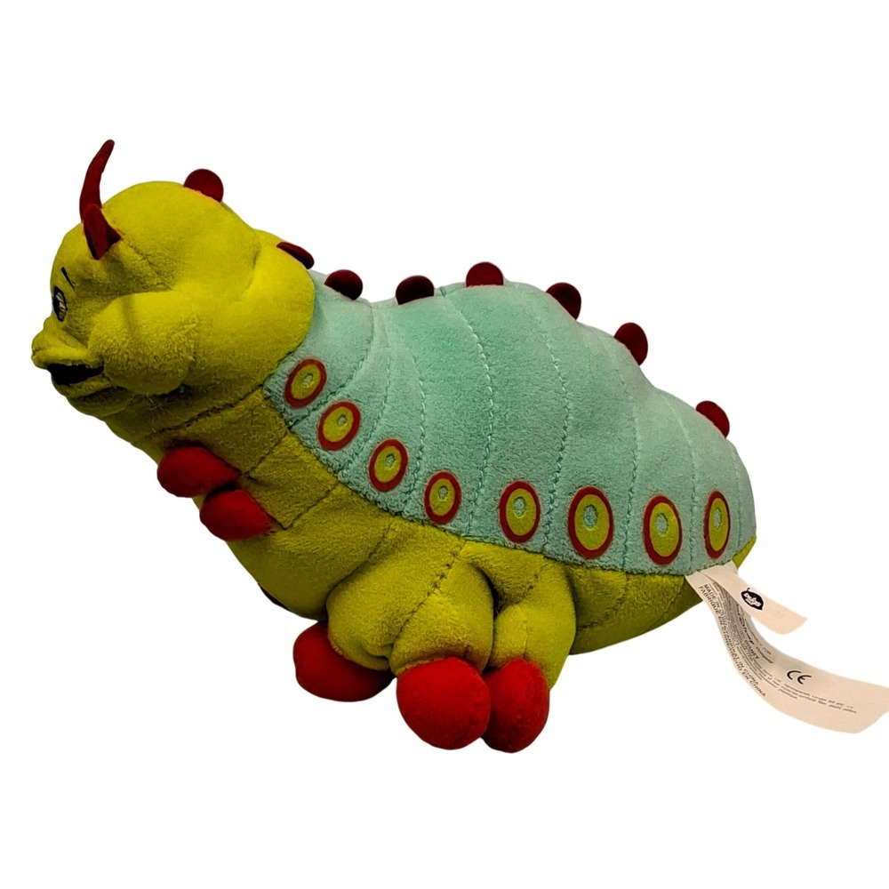 Vintage Walt Disney Pixar A Bugs Life Heimlich Caterpillar 8" Bean Bag Plush - Picture 4 of 9